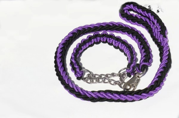2-piece Purple and Black Set